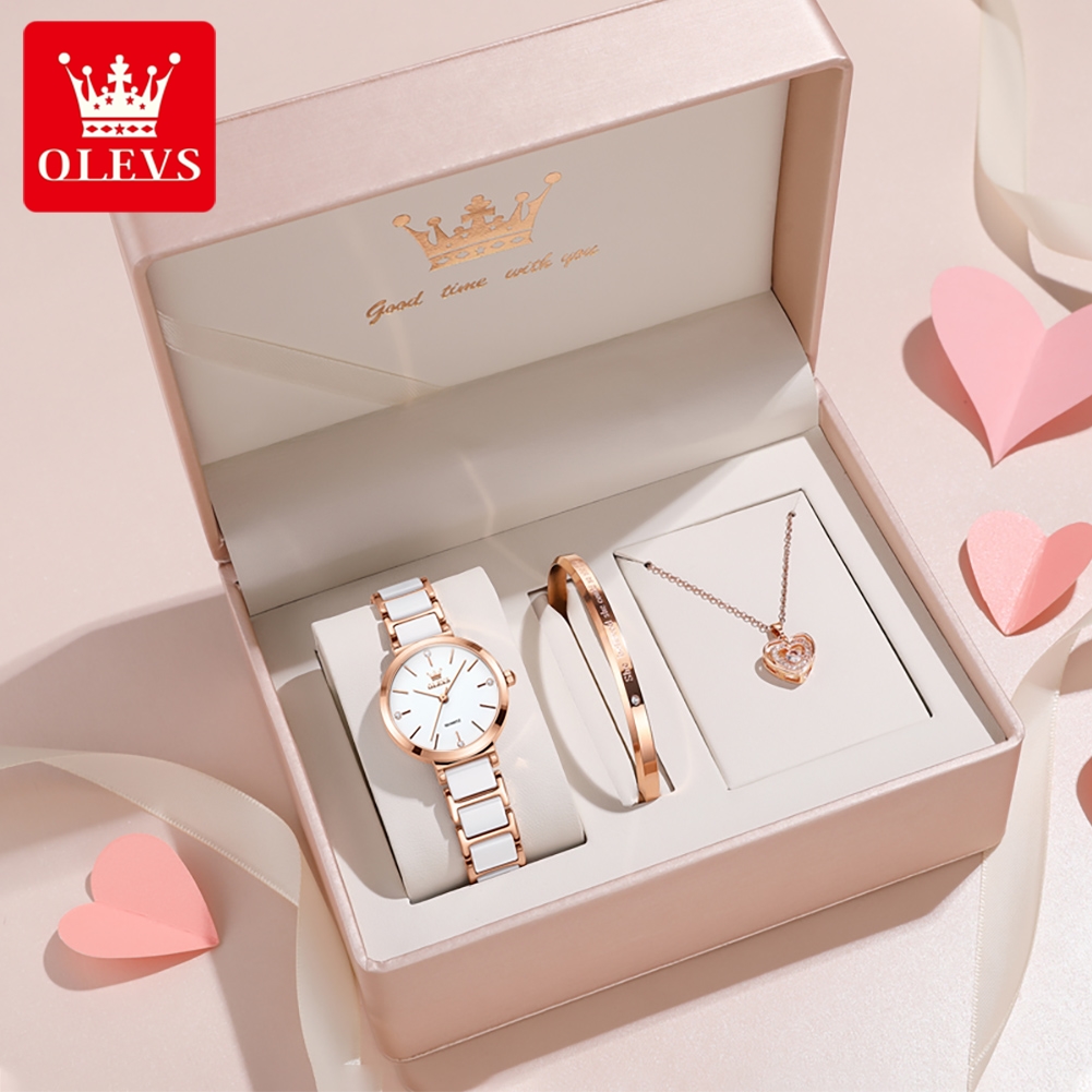Fashion Women Watches - OLEVS женские часы 5877, роскошные элегантные