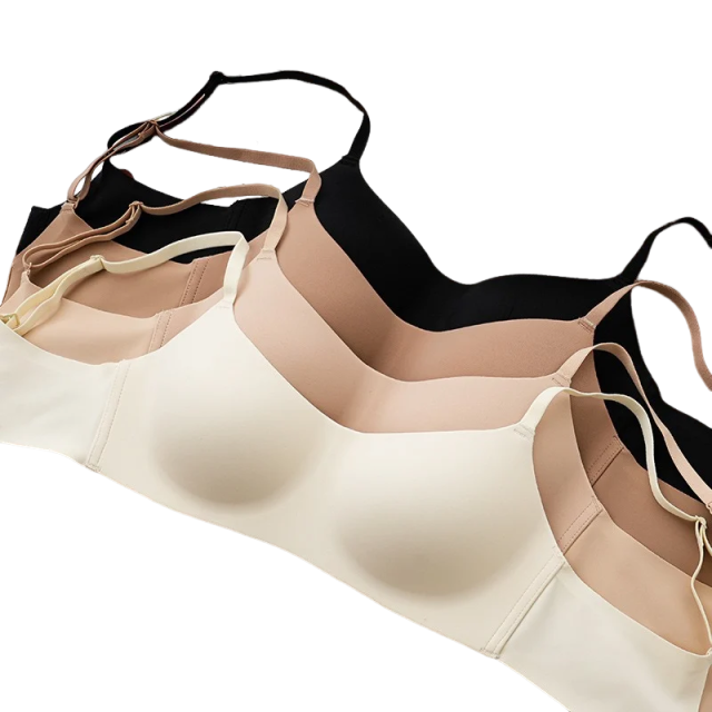 Bra Top Seamless - Бесшовный бюстгальтер KUCLUT с полуоткрытой чашкой,