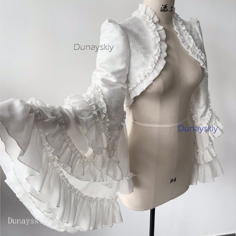 Puff Sleeve Blouse - Готический комплект для вечеринки в стиле