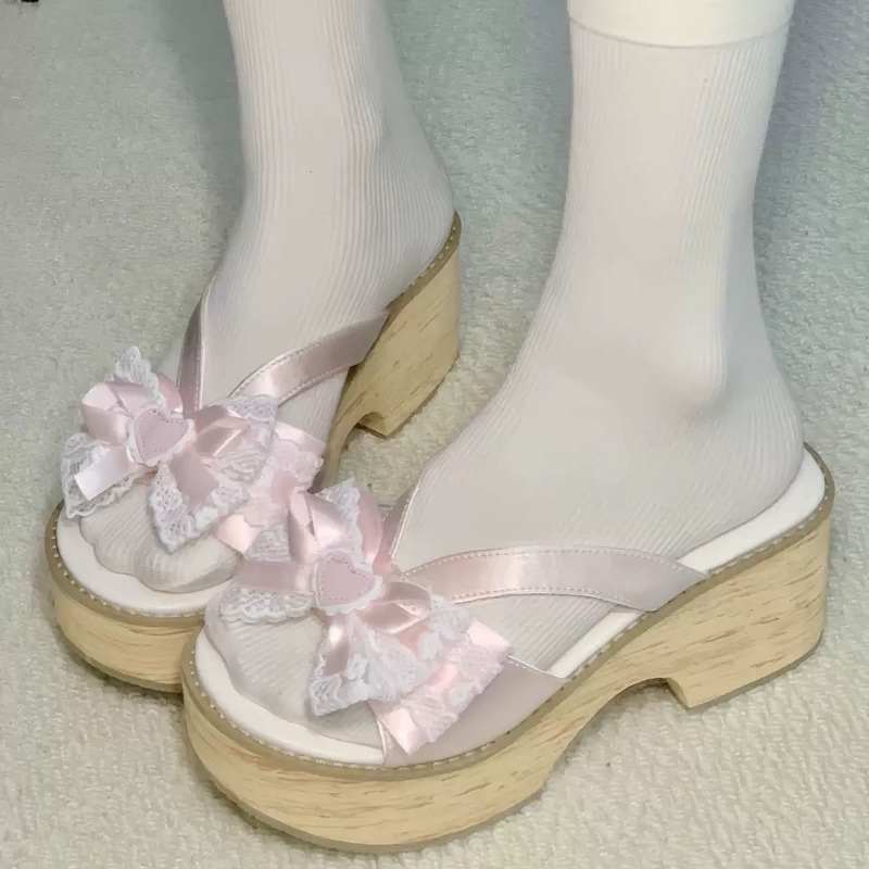 Women'S Fashion Line - Женские летние сандалии Sweet Bow на