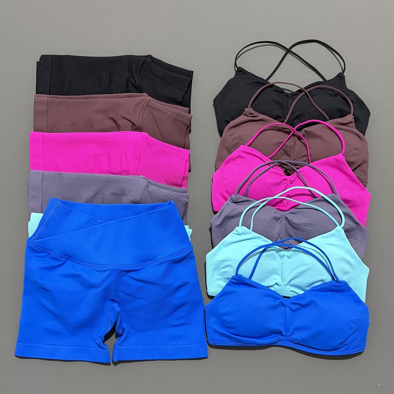 Bra Top Seamless - 2-х предметный спортивный комплект Vision, женский