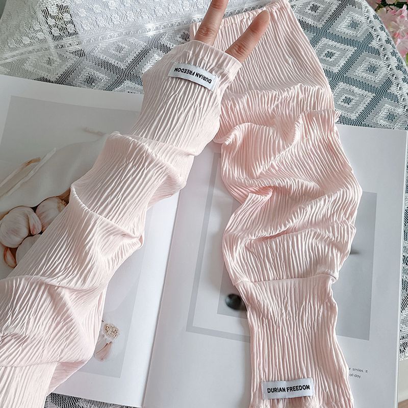 Women'S Fashion Gloves - Летние свободные рукава-перчатки из ледяного шелка