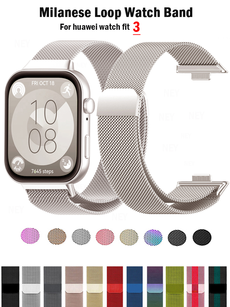 Women'S Fashion Website - Миланский ремешок-петля для часов Huawei FIT
