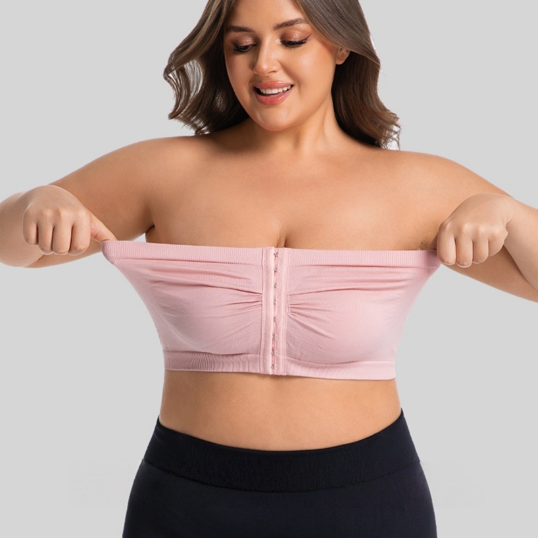 Bra Top Seamless - Женский бесшовный бюстгальтер-бандо без бретелек с