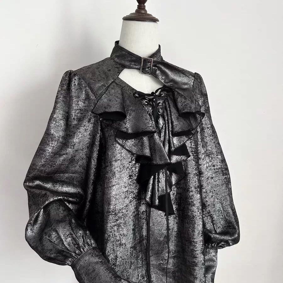 Японская блузка в стиле Лолита – обзор и цена Puff Sleeve Blouse