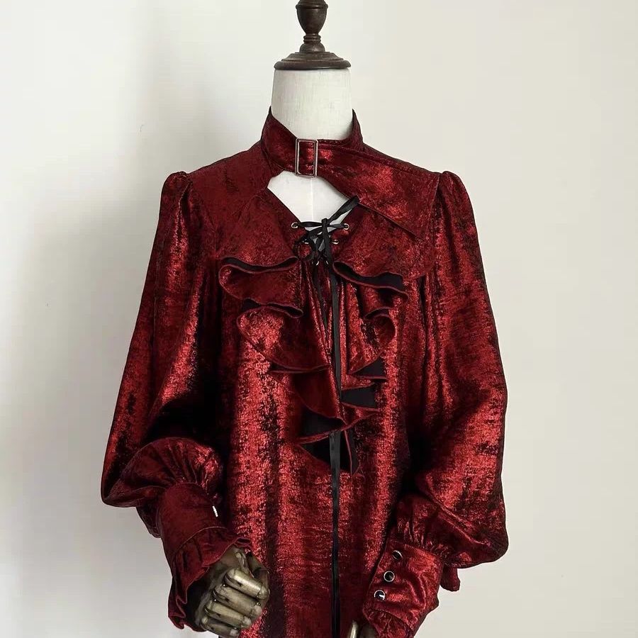 Японская блузка в стиле Лолита – обзор и цена Puff Sleeve Blouse
