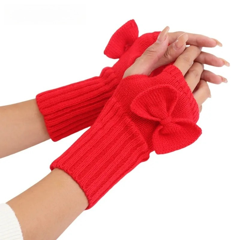 Вязаные перчатки без пальцев с – обзор и цена Women'S Fashion Gloves