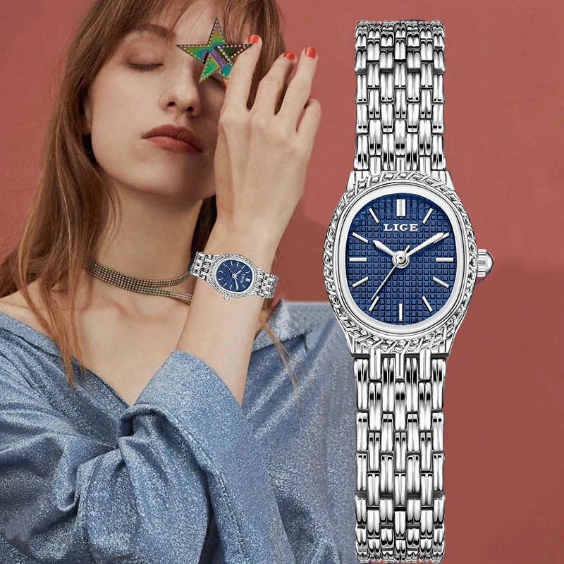 LIGE модные роскошные кварцевы – обзор и цена Fashion Women Watches