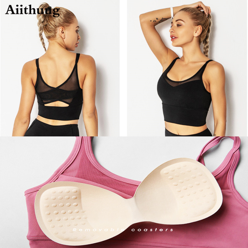 Бюстгальтер для йоги Aiithuug, – обзор и цена Bra Top Seamless