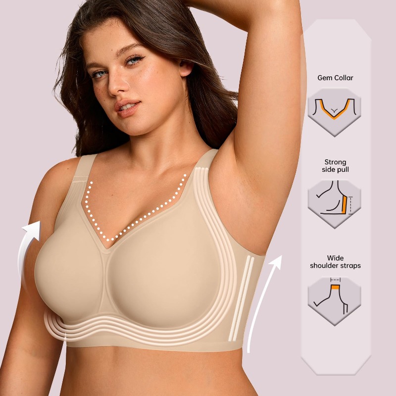 Бесшовный поддерживающий бюстг – обзор и цена Bra Top Seamless