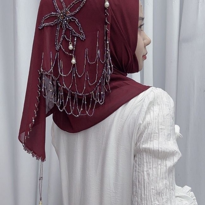 Хиджаб для мусульманок, шаль,  – обзор и цена Women Fashion Malaysia