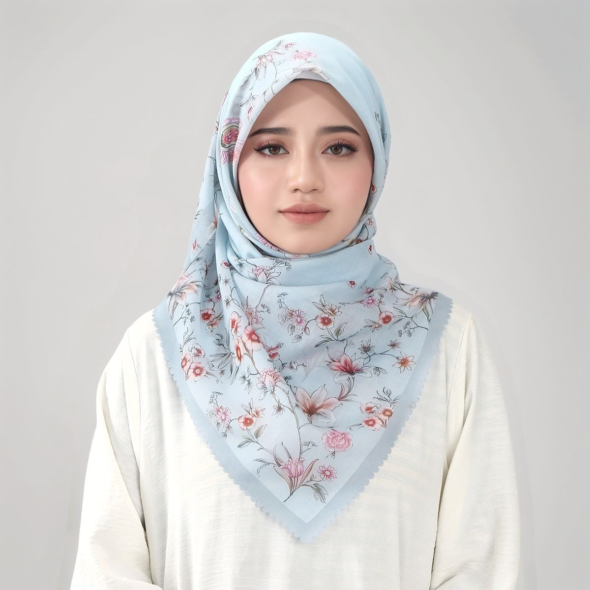 Вискозный квадратный шарф с цв – обзор и цена Women Fashion Malaysia
