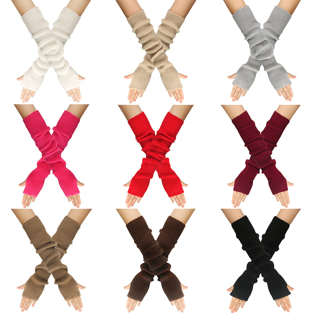 Осенние и зимние вязаные перча – обзор и цена Women'S Fashion Gloves