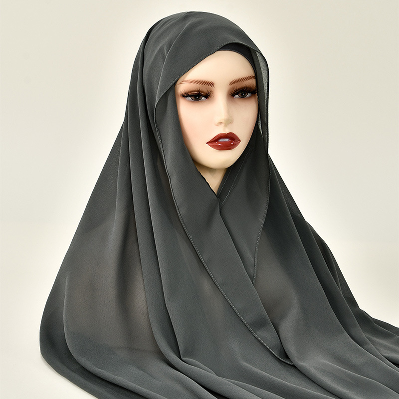 Новый шифоновый хиджаб с магни – обзор и цена Women Fashion Malaysia