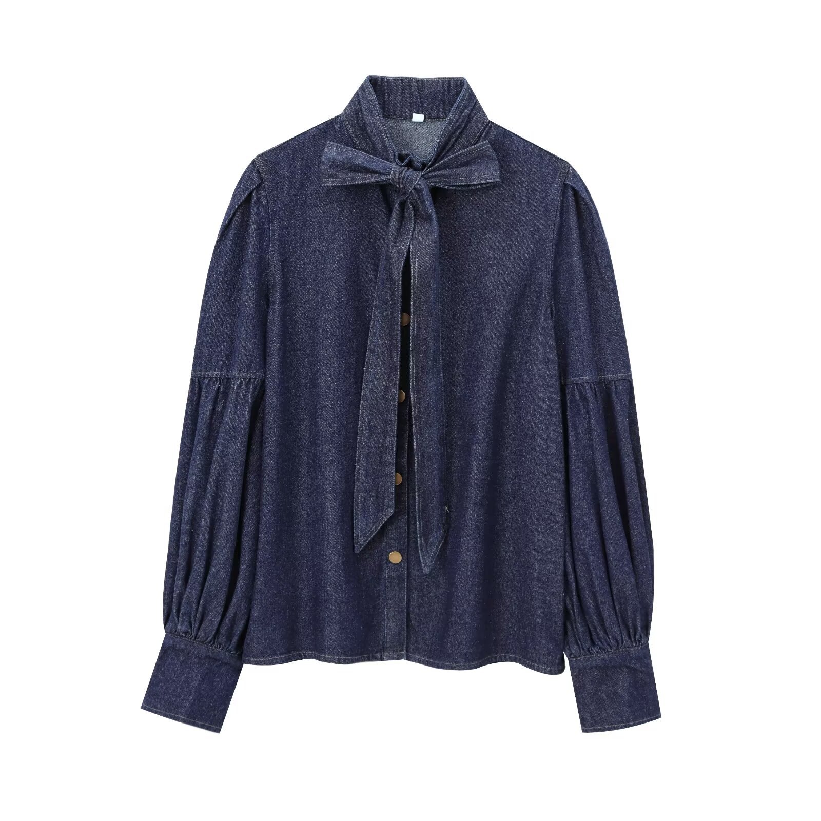 Женская блузка AW Urban из иск – обзор и цена Puff Sleeve Blouse