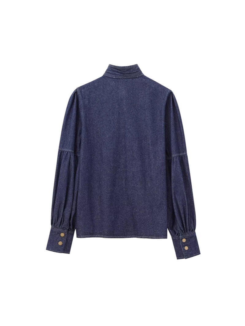 Женская блузка AW Urban из иск – обзор и цена Puff Sleeve Blouse