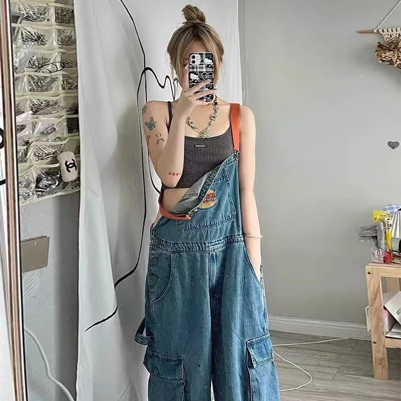 Ретро джинсовые брюки свободно – обзор и цена Women'S Fashion Trousers