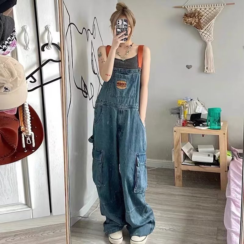 Ретро джинсовые брюки свободно – обзор и цена Women'S Fashion Trousers